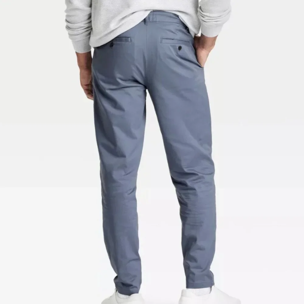NWT Goodfellow & Co Extended Tab Pleated Dress Trousers Steel Gray 40x30 $35